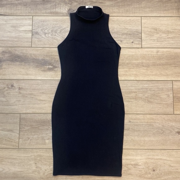 Revolve LA Made Mock Neck Bodycon Dress - Picture 2 of 11